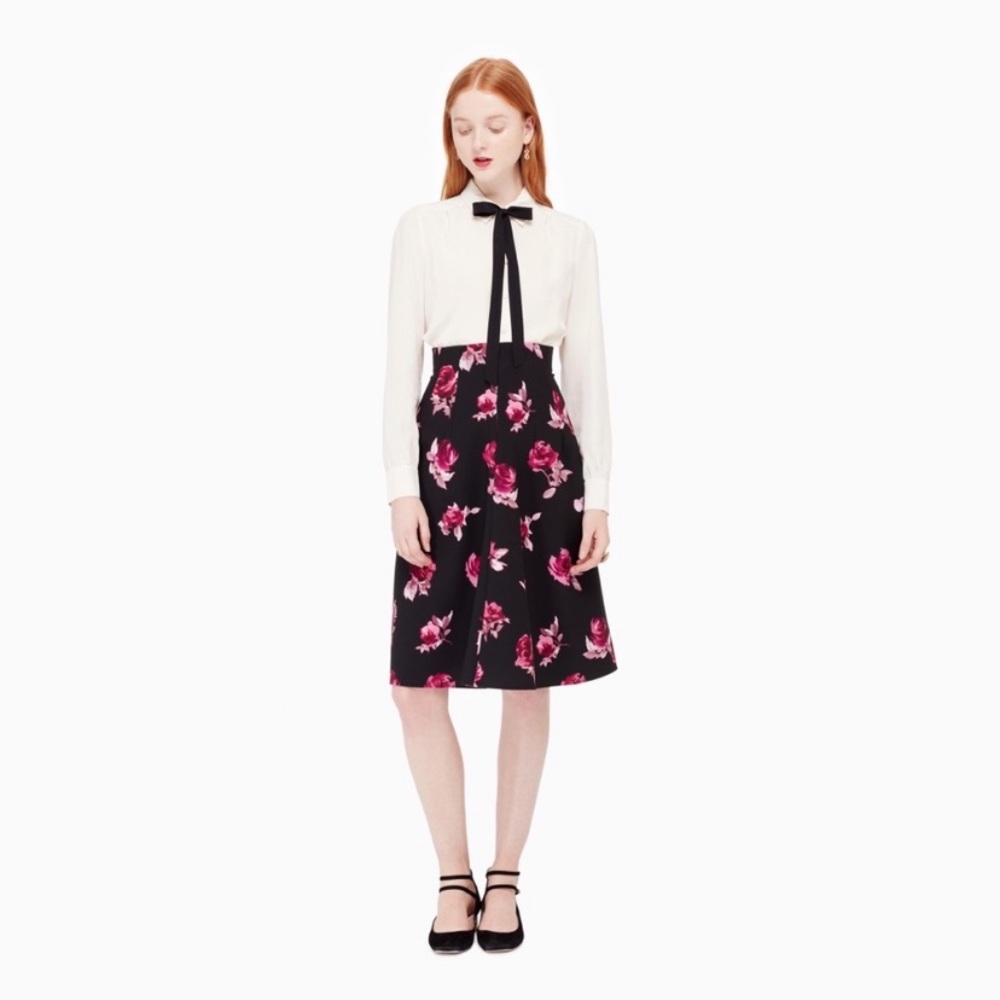Kate Spade Encore Rose Skirt